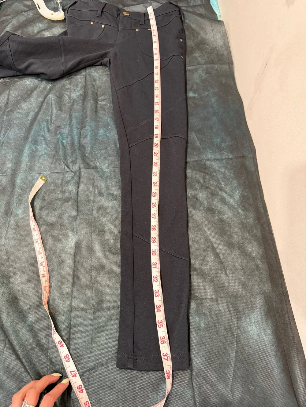 🔥Free People Women’s Black Slim Ponte Pants Size 27 EC🔥